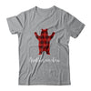 Red Brother-In-Law Bear Buffalo Plaid Family Christmas Pajamas T-Shirt & Sweatshirt | Teecentury.com