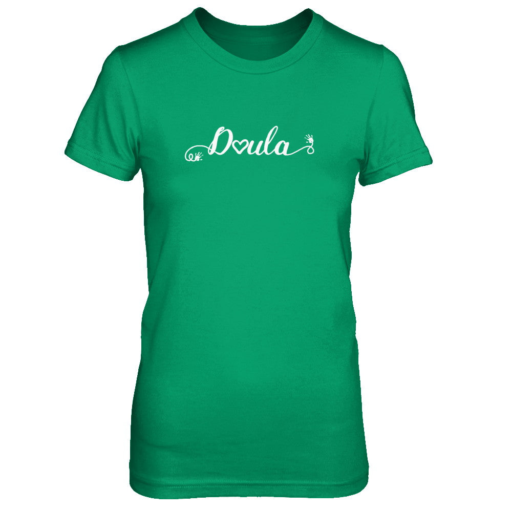Doula Heart For Birth Baby Born Postpartum T-Shirt & Tank Top | Teecentury.com