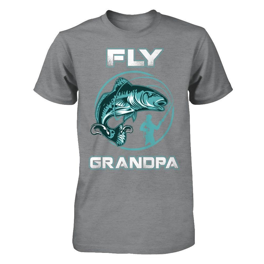 Fly Fishing Grandpa T-Shirt & Hoodie | Teecentury.com