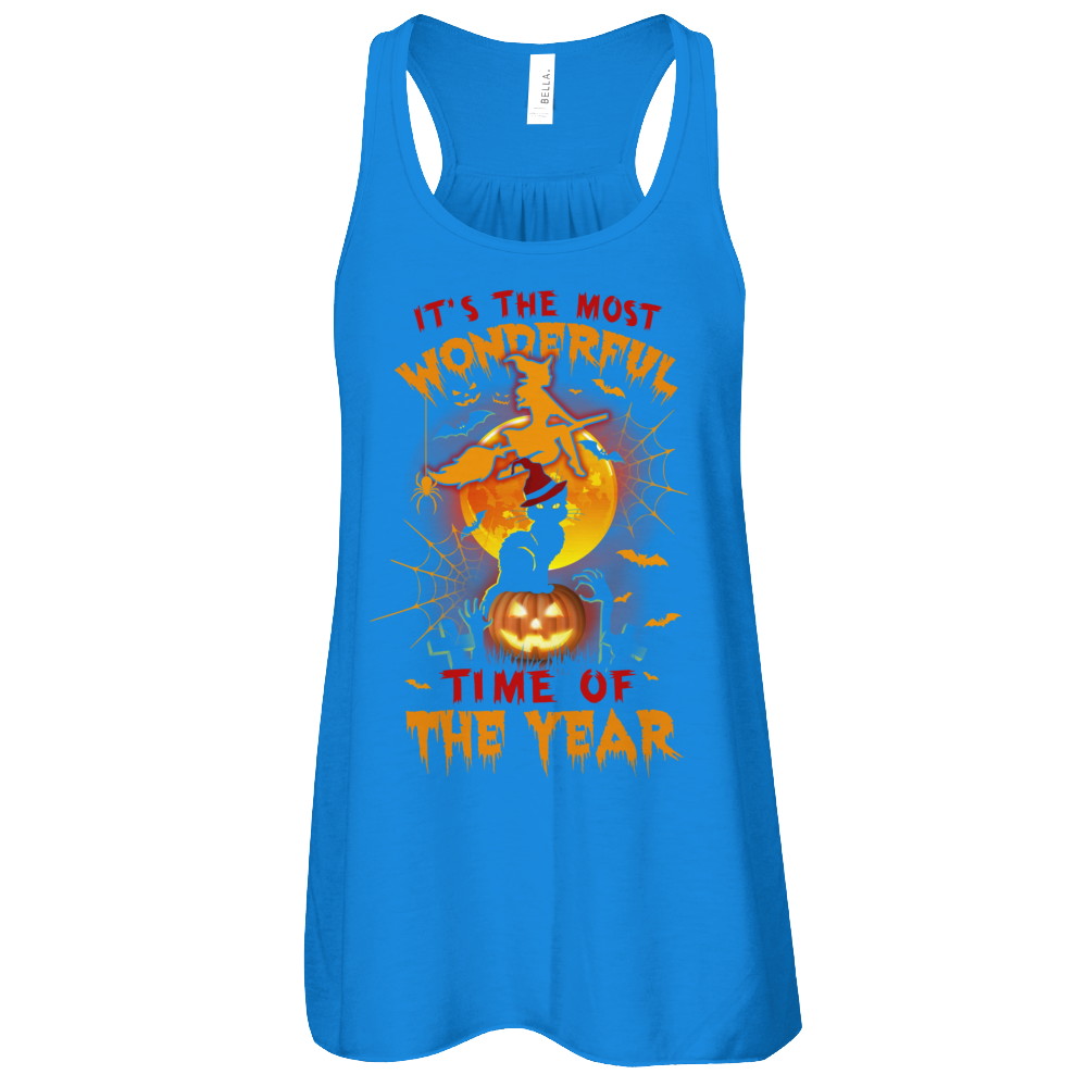 Halloween Cat It's The Most Wonderful Time Of The Year Witches T-Shirt & Tank Top | Teecentury.com