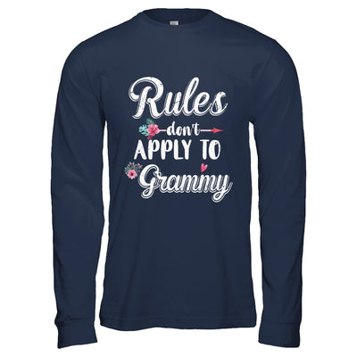 Grandmother Rules Don't Apply To Grammy T-Shirt & Hoodie | Teecentury.com