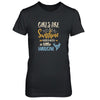 Girls Are Sunshine Mixed Little Hurricane T-Shirt & Tank Top | Teecentury.com