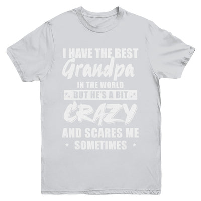 I Have The Best Grandpa In The World Kids Youth Youth Shirt | Teecentury.com