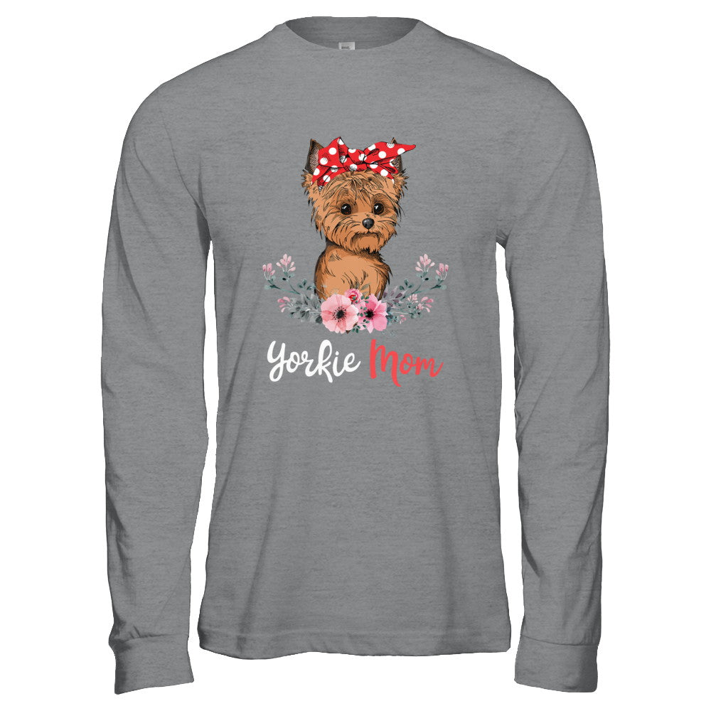 Yorkie Mom Gift For Women Dog Lover T-Shirt & Hoodie | Teecentury.com