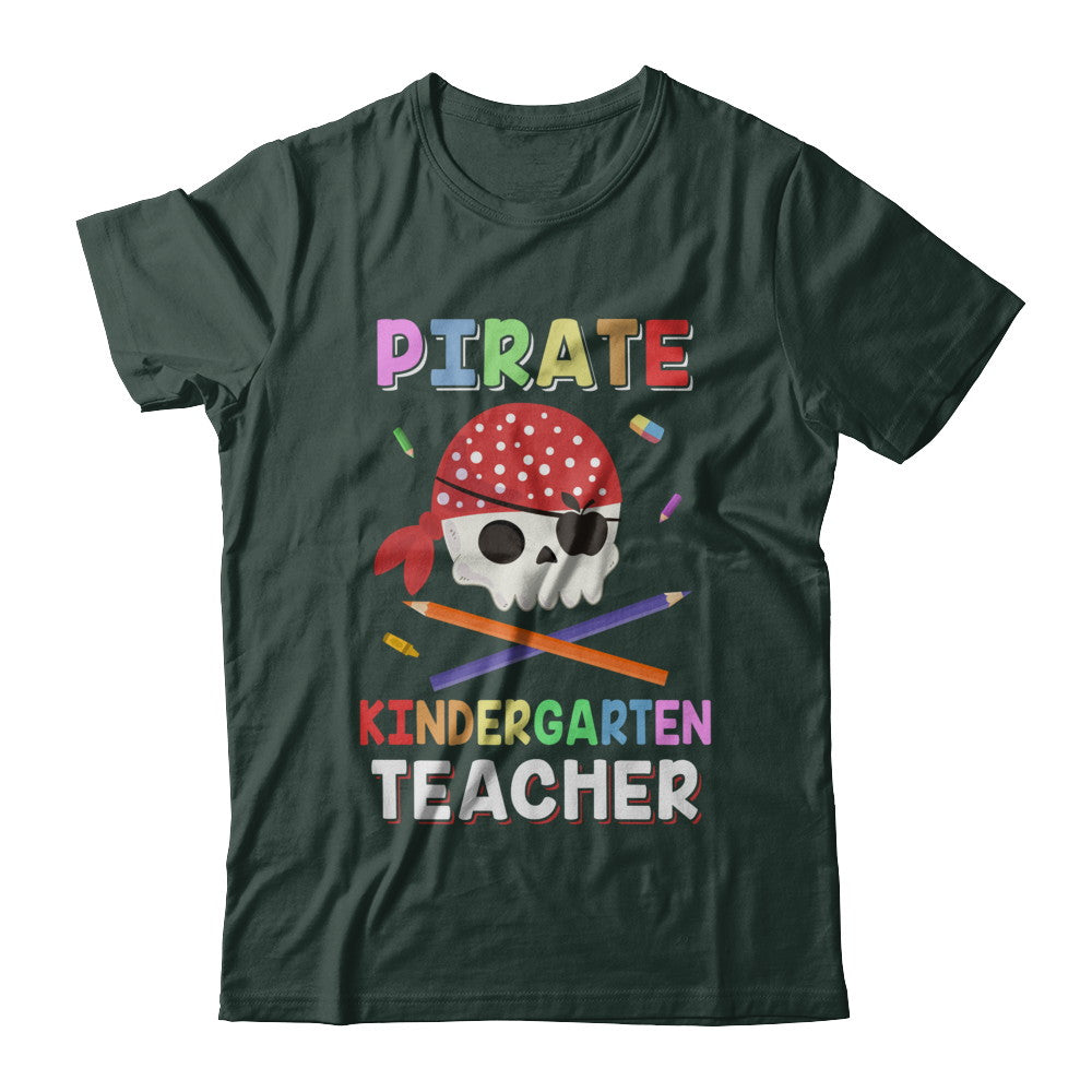 Pirate Kindergarten Teacher Costume Halloween T-Shirt & Hoodie | Teecentury.com