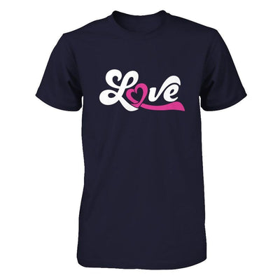 Love Pink Awareness Ribbon T-Shirt & Hoodie | Teecentury.com
