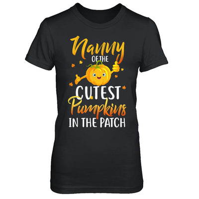 Halloween Nanny Of Cutest Pumpkins In The Patch T-Shirt & Hoodie | Teecentury.com