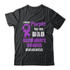 I Wear Purple For My Dad Alzheimer's Awareness Son Daughter T-Shirt & Hoodie | Teecentury.com