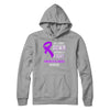 Not Going Down Without A Fight Pancreatic Cancer Warrior T-Shirt & Hoodie | Teecentury.com