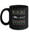 Merry Christmas Police Officer Ugly Sweater Gift Mug Coffee Mug | Teecentury.com
