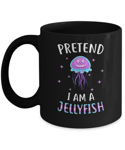 Pretend I'm A Jellyfish Costume Happy Halloween Party Mug Coffee Mug | Teecentury.com