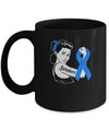 We Can Cure It Colon Cancer Blue Awareness Survivor Mug Coffee Mug | Teecentury.com