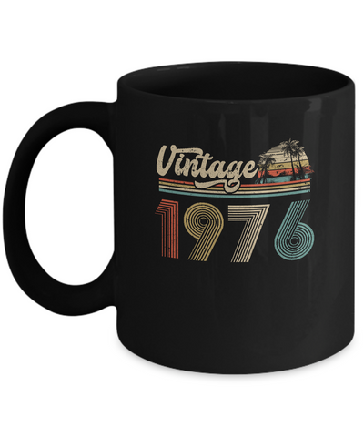 46th Birthday Gift Vintage 1976 Classic Mug Coffee Mug | Teecentury.com