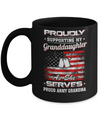 Supporting My Granddaughter As She Serves Proud Army Grandma Mug Coffee Mug | Teecentury.com