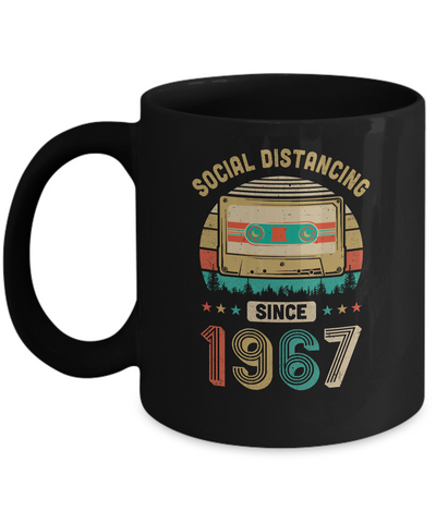 Social Distancing Since 1967 My 55th Birthday Quarantine Mug Coffee Mug | Teecentury.com