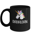 Unicorn Dad And Baby Dadacorn Daddy Fathers Day Gift Mug Coffee Mug | Teecentury.com