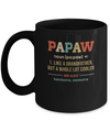 Vintage PaPaw Gifts Grandpa Definition Fathers Day Mug Coffee Mug | Teecentury.com