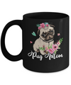 Pug Mom Funny Dog Mom Gift Idea Mug Coffee Mug | Teecentury.com