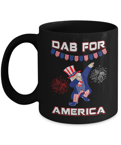 Funny Dabbing Uncle Independence Day 4Th Of July Mug Coffee Mug | Teecentury.com
