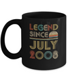 Legend Since July 2008 Vintage 14th Birthday Gifts Mug Coffee Mug | Teecentury.com