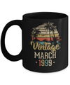 Retro Classic Vintage March 1999 23th Birthday Gift Mug Coffee Mug | Teecentury.com