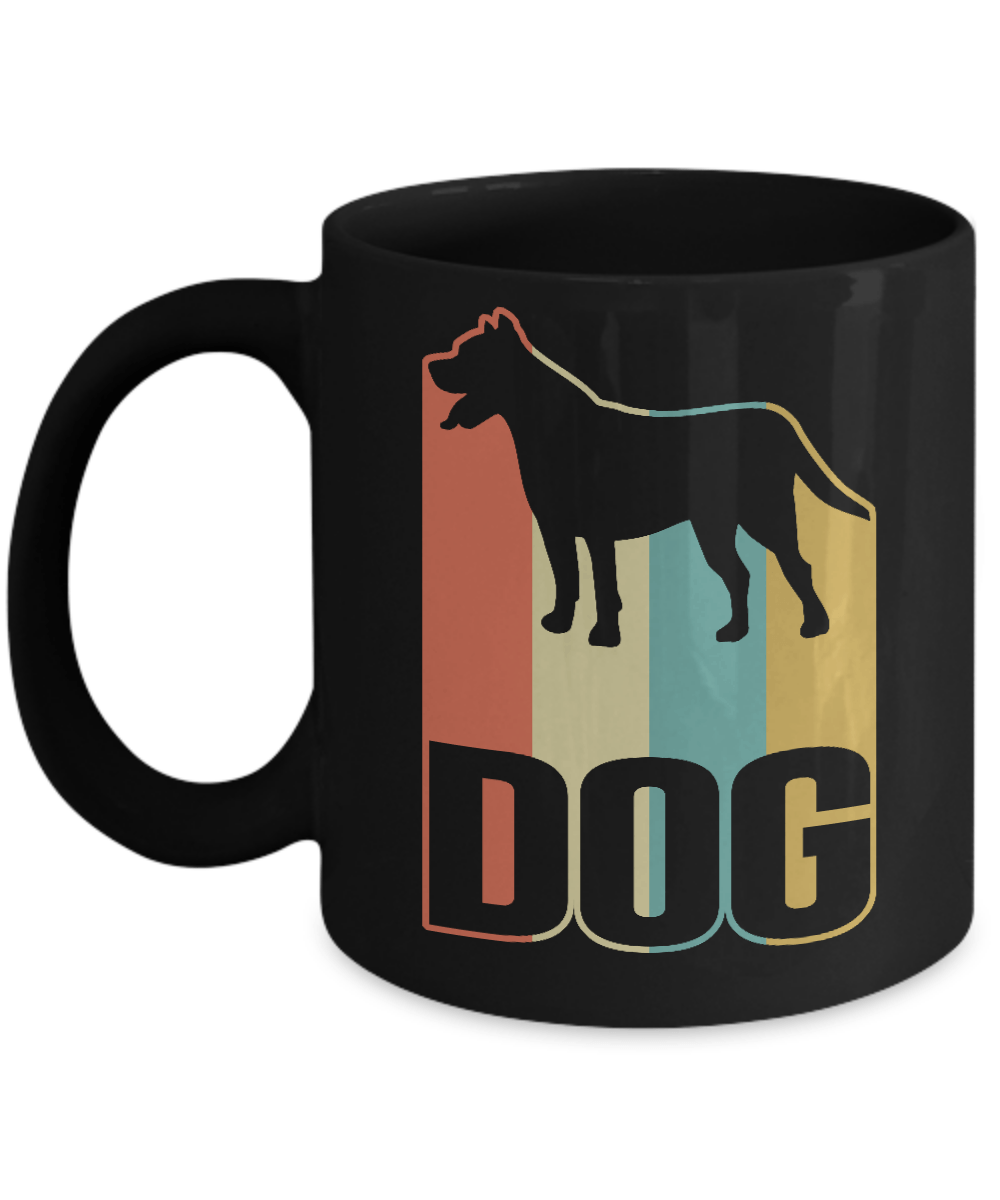 Classic Vintage Retro Style Dog Mug Coffee Mug | Teecentury.com