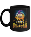 Happy Halloween Owl Witch Mug Coffee Mug | Teecentury.com