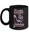 January Queen 50 And Fabulous 1972 50th Years Old Birthday Mug Coffee Mug | Teecentury.com