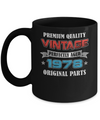 Vintage Premium Prefectly Aged 1978 44th Birthday Gift Mug Coffee Mug | Teecentury.com