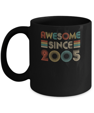 Awesome Since 2005 17th Birthday Gifts Mug Coffee Mug | Teecentury.com