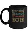 Epic Since November 2012 Vintage 10th Birthday Gifts Mug Coffee Mug | Teecentury.com