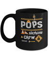 Pops Birthday Crew Construction Birthday Party Gift Mug Coffee Mug | Teecentury.com