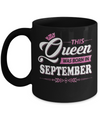 This Queen Was Born In September Mug Coffee Mug | Teecentury.com