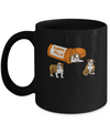 Bulldogs Happy Pills Mug Coffee Mug | Teecentury.com