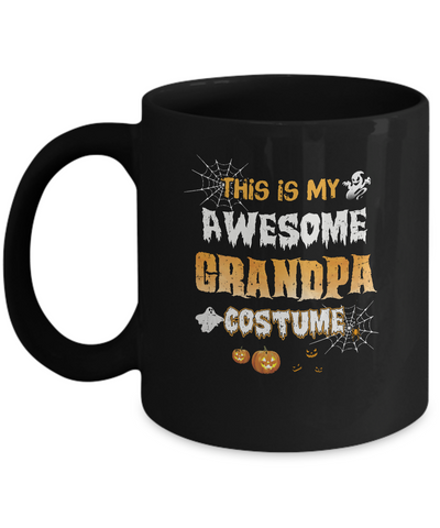 Halloween This Is My Awesome Grandpa Costume Mug Coffee Mug | Teecentury.com