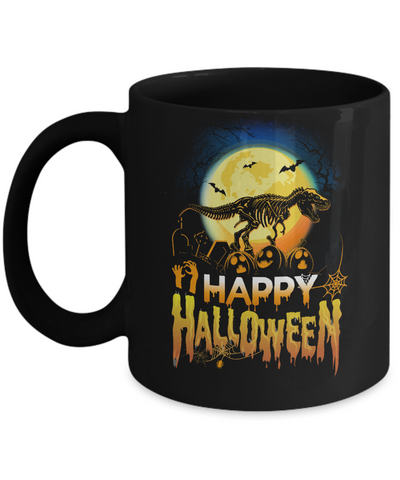 Saurus T Rex Dinosaur Halloween Mug Coffee Mug | Teecentury.com