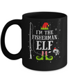 I'm The Fisherman Elf Matching Funny Fishing Christmas Xmas Mug Coffee Mug | Teecentury.com