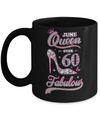 June Queen 60 And Fabulous 1962 60th Years Old Birthday Mug Coffee Mug | Teecentury.com