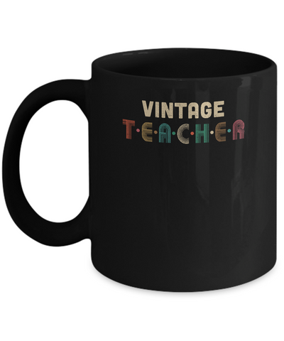 Vintage Teacher Back To School Gifts Mug Coffee Mug | Teecentury.com