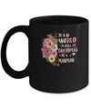 In A World Full Of Grandmas Be A MawMaw Gifts Floral Flower Mug Coffee Mug | Teecentury.com