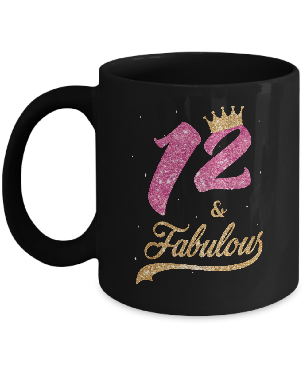 12Th And Fabulous Twelve Birthday Mug Coffee Mug | Teecentury.com