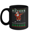 Dabbing Santa Hockey Ugly Sweater Christmas Mug Coffee Mug | Teecentury.com