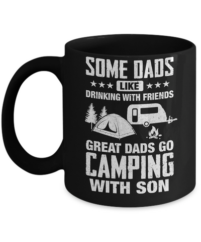Great Dad Go Camping With Son Father Day Gift Mug Coffee Mug | Teecentury.com