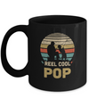 Vintage Father's Day Gift Reel Cool Pop Fishing Mug Coffee Mug | Teecentury.com