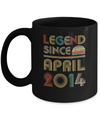 Legend Since April 2014 Vintage 8th Birthday Gifts Mug Coffee Mug | Teecentury.com