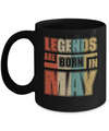 Classic Vintage Legends Are Born In May Birthday Mug Coffee Mug | Teecentury.com