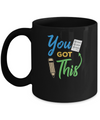 Motivational Teacher Apple Testing You Got This Mug Coffee Mug | Teecentury.com