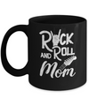 Rock And Roll Mom Retro Guitar Rocker Music Gift Mug Coffee Mug | Teecentury.com