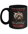 Knight Templar The Devil Whispered A Man Born In October The Storm Mug Coffee Mug | Teecentury.com