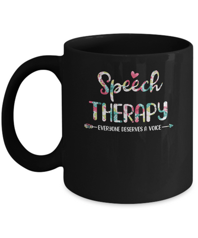 Speech Therapy Language Pathologist Gift Girl Mug Coffee Mug | Teecentury.com